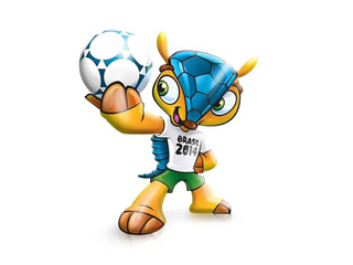 Mascote oficial para a Copa do Mundo de 2014